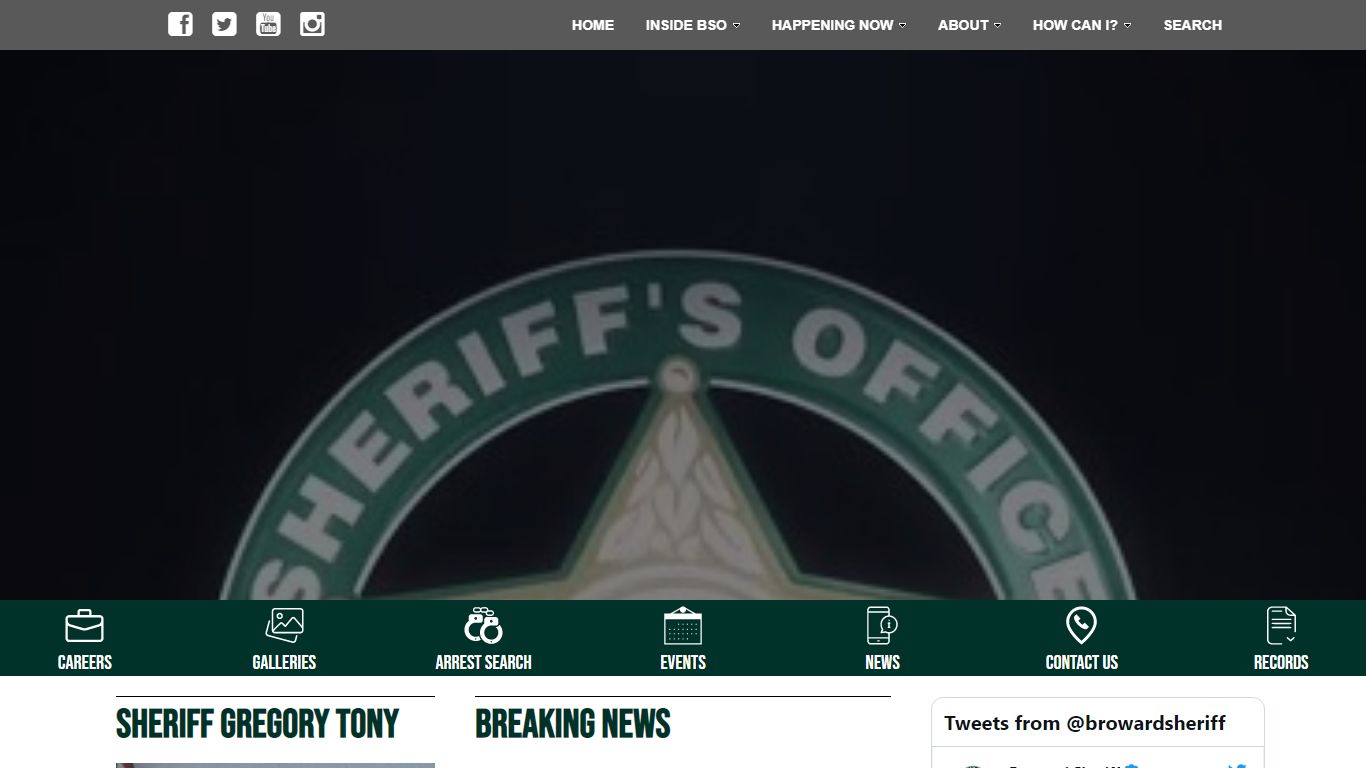 Sheriff.org Home | Broward Sheriff's Office